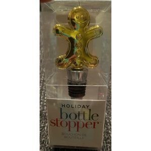 Giftcraft Christmas gingerbread man Bottle Stopper